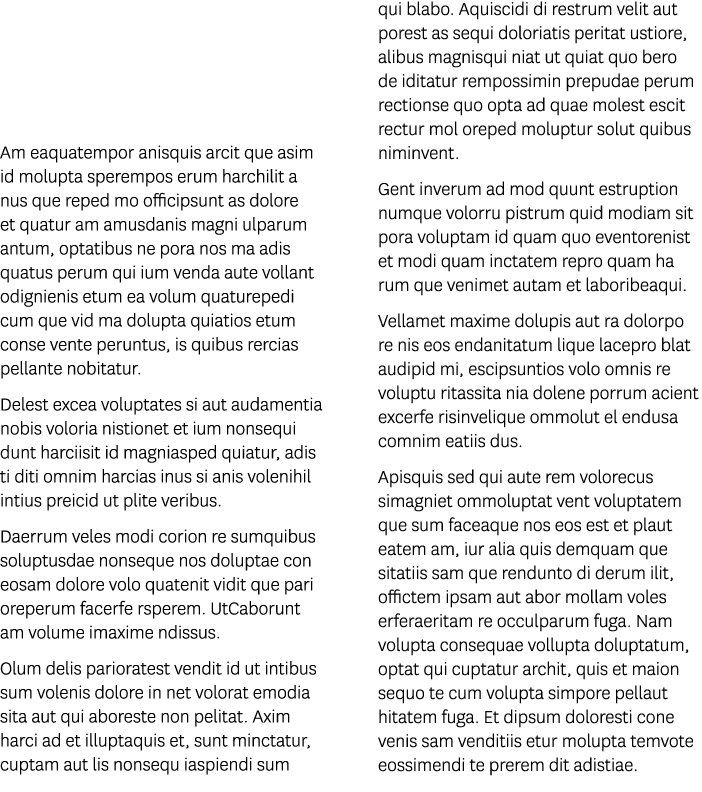 Am eaquatempor anisquis arcit que asim id molupta sperempos erum harchilit a nus que reped mo officipsunt as dolore e   