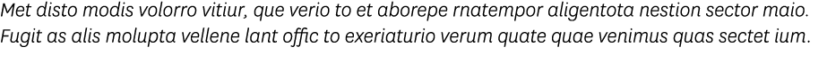 Met disto modis volorro vitiur, que verio to et aborepe rnatempor aligentota nestion sector maio  Fugit as alis molup   